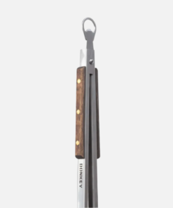 White oak handles and brass rivets on the Donkey Tong 27